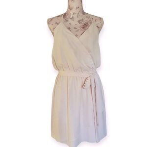 Naked Zebra Semi Wrap Blush Pink Dress